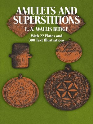 cover image of Amulets and Superstitions
